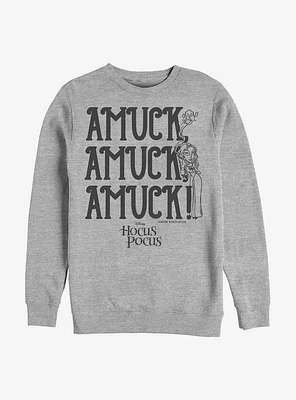 Disney Hocus Pocus Amuck Crew Sweatshirt