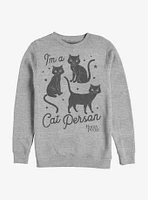 Disney Hocus Pocus Cat Person Crew Sweatshirt