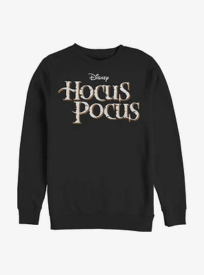 Disney Hocus Pocus Logo Crew Sweatshirt