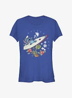 Disney Lilo & Stitch Surfer Dude Girls T-Shirt