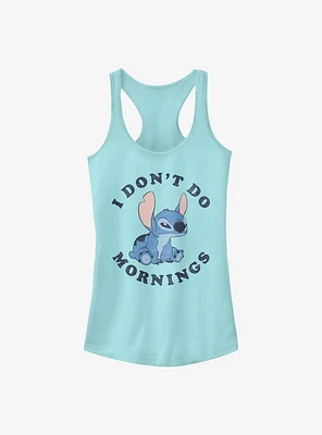 Disney Lilo & Stitch Don't Do Mornings Girls Tank