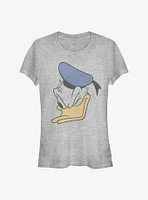 Disney Donald Duck Face Girls T-Shirt