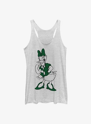 Disney Daisy Duck Pine Green Girls Tank