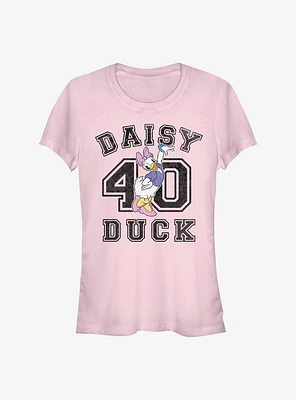 Disney Daisy Duck Daisy Duck Collegiate Girls T-Shirt