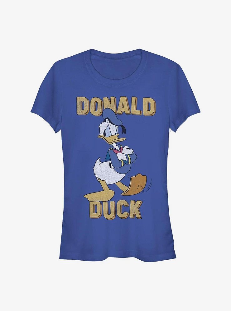 Disney Donald Duck Fed Up Girls T-Shirt