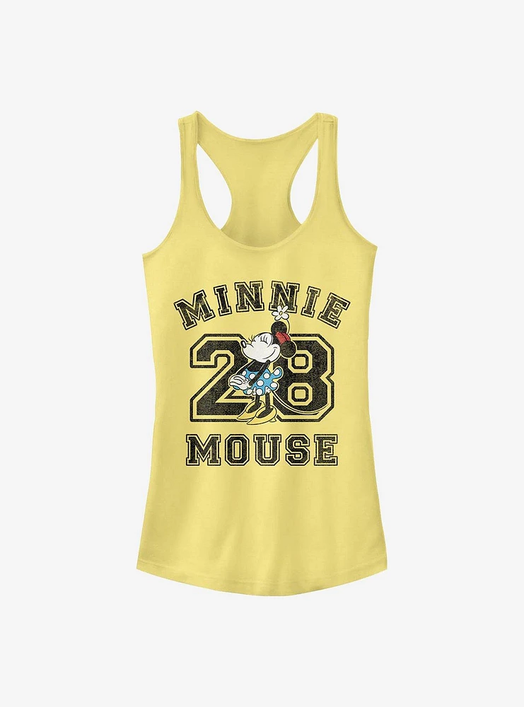 Disney Minnie Mouse Collegiate Girls Tank