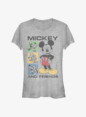 Disney Mickey Mouse Box Seats Girls T-Shirt