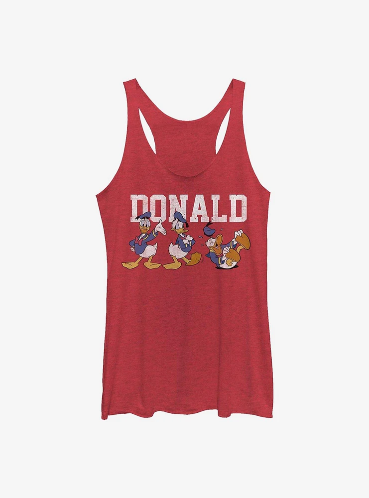 Disney Donald Duck Poses Girls Tank