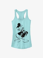 Disney Donald Duck Old Print Girls Tank