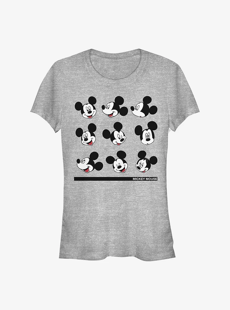 Disney Mickey Mouse Expressions Girls T-Shirt