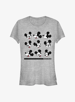 Disney Mickey Mouse Expressions Girls T-Shirt