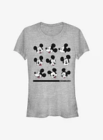 Disney Mickey Mouse Expressions Girls T-Shirt