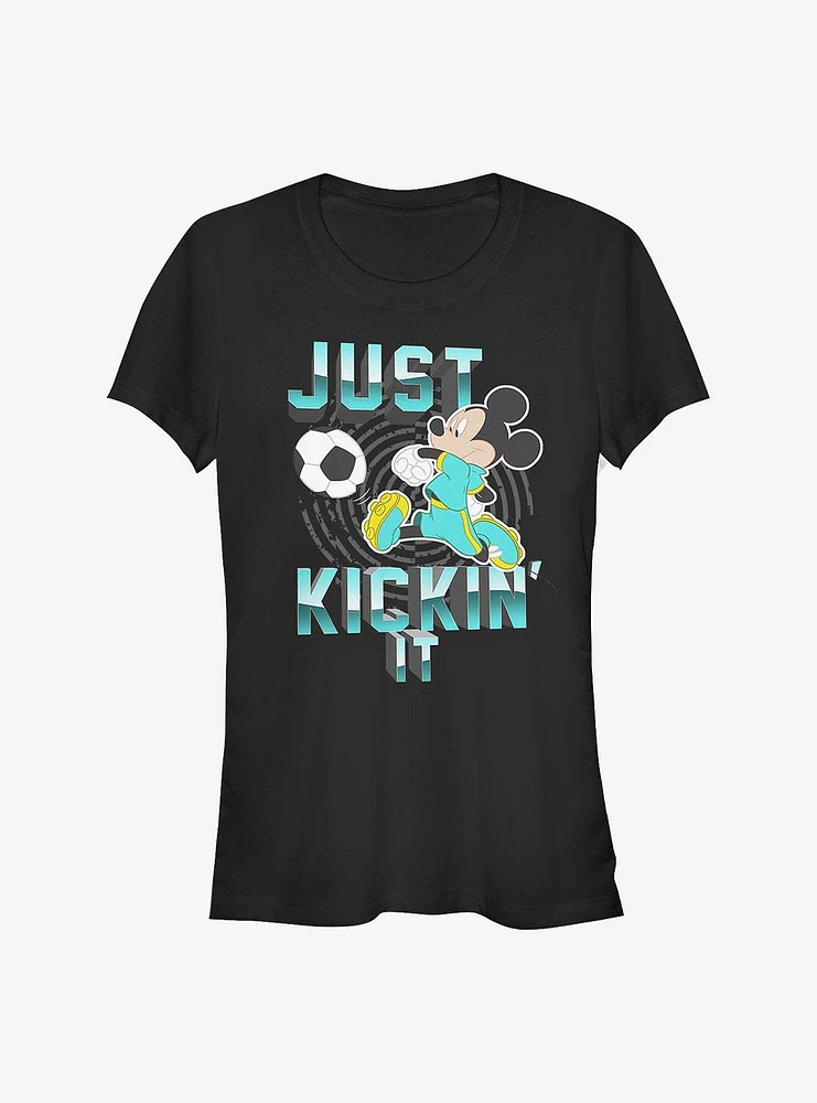 Disney Mickey Mouse Kickin' It Girls T-Shirt