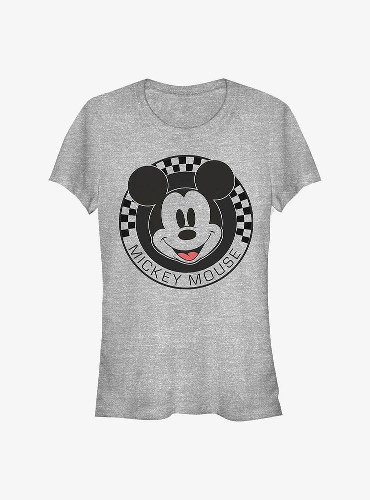 Disney Mickey Mouse Checkered Girls T-Shirt