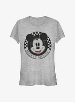 Disney Mickey Mouse Checkered Girls T-Shirt