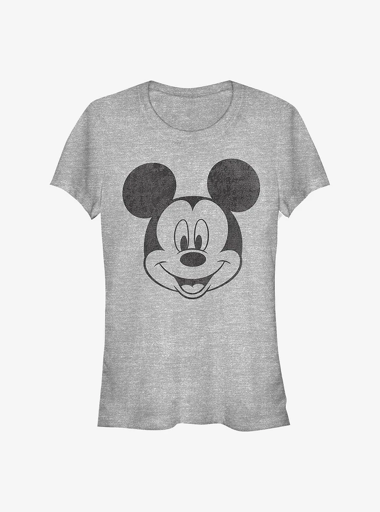 Disney Mickey Mouse Face Girls T-Shirt