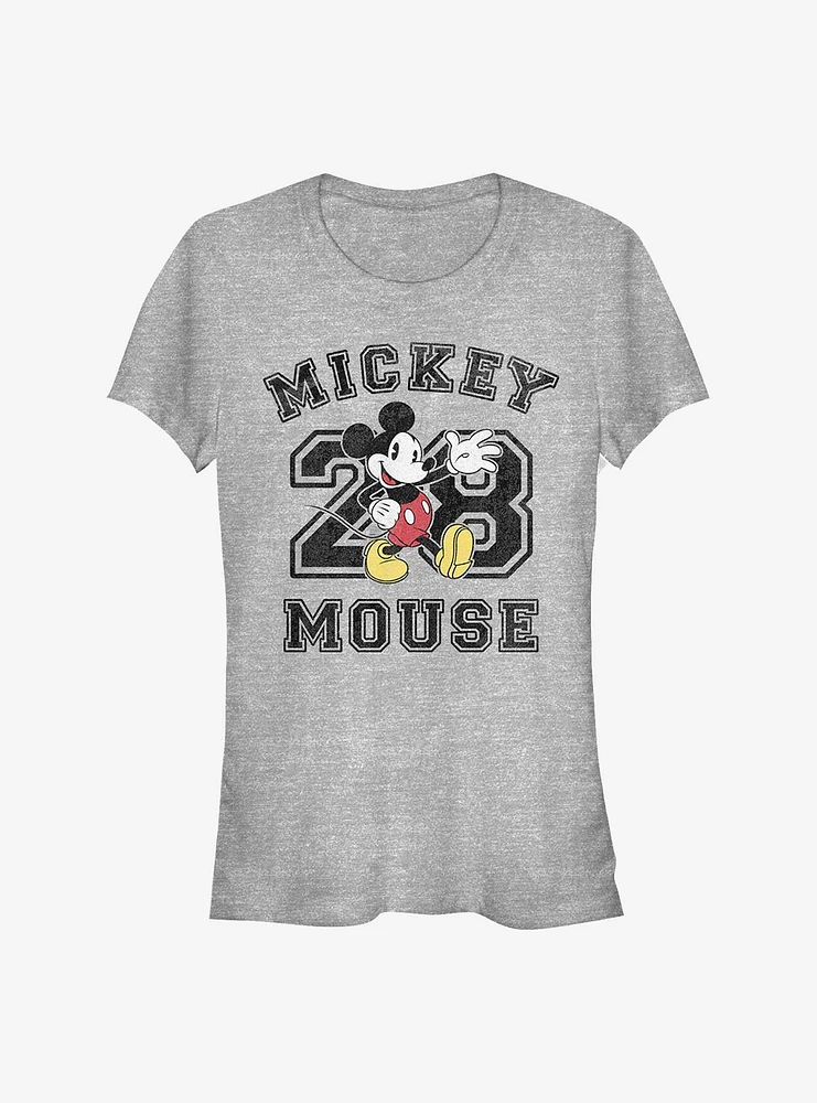 Disney Mickey Mouse Collegiate Girls T-Shirt