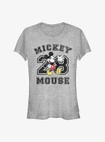 Disney Mickey Mouse Collegiate Girls T-Shirt