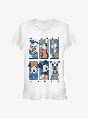 Disney Mickey Mouse Six Up Muted Girls T-Shirt