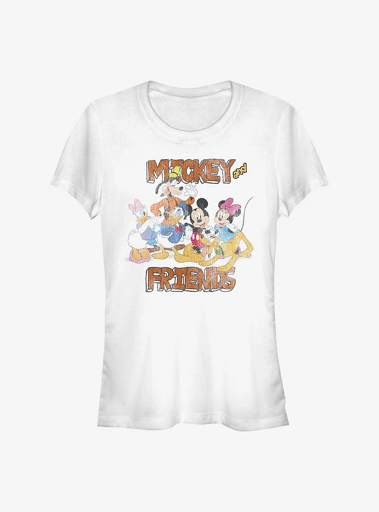 Disney Mickey Mouse And Friends Girls T-Shirt