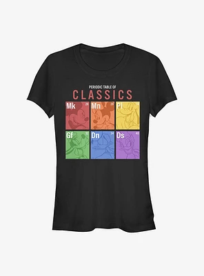 Disney Mickey Mouse Sensational Periodic Girls T-Shirt