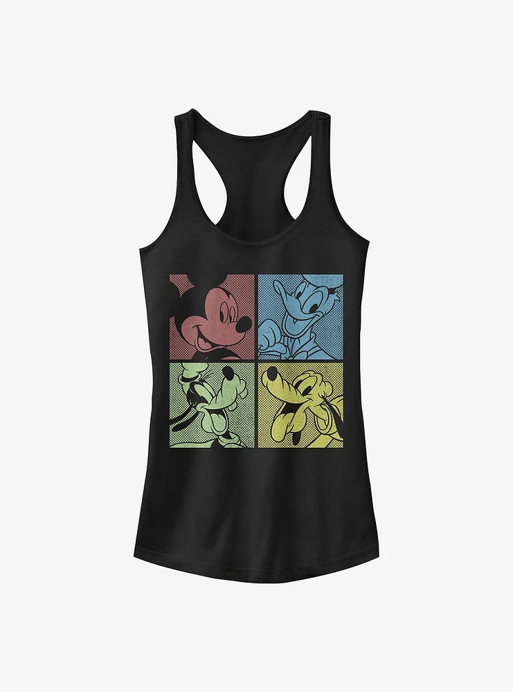 Disney Mickey Mouse Fab Four Girls Tank