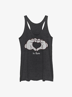 Disney Mickey Mouse Glove Heart Girls Tank