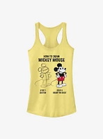 Disney Mickey Mouse Drawing Girls Tank