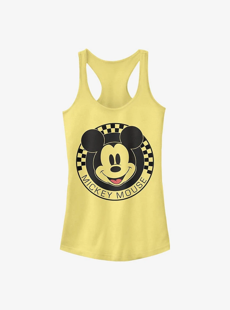 Disney Mickey Mouse Checkered Girls Tank