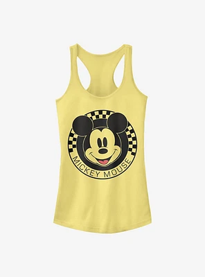 Disney Mickey Mouse Checkered Girls Tank