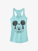 Disney Mickey Mouse Face Girls Tank