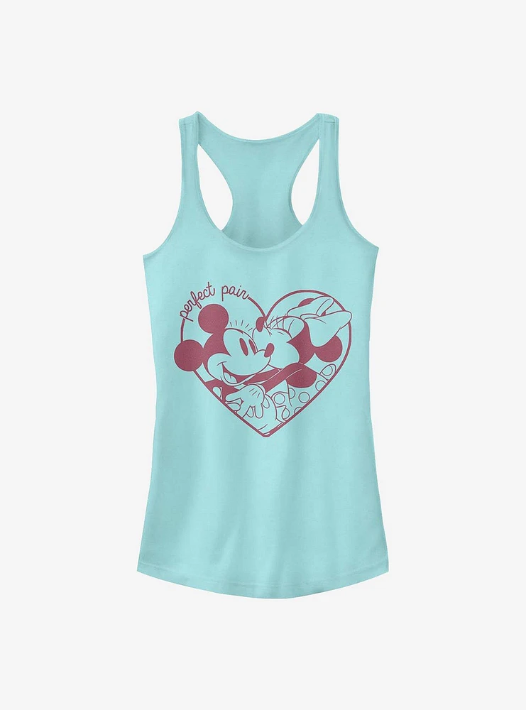 Disney Mickey Mouse & Minnie Perfect Pair Girls Tank Top