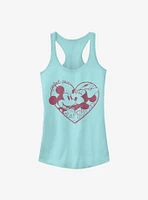 Disney Mickey Mouse & Minnie Perfect Pair Girls Tank Top