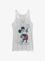 Disney Mickey Mouse Plaid Girls Tank