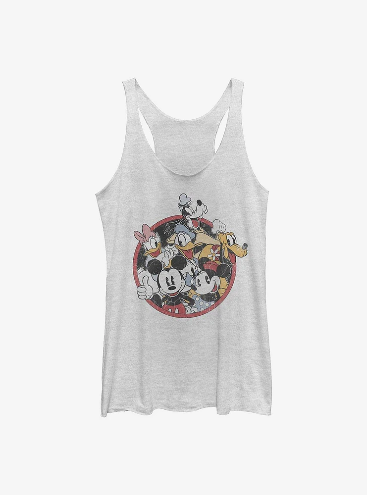 Disney Mickey Mouse Retro Groupie Girls Tank