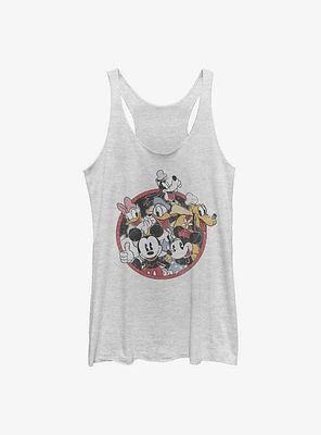 Disney Mickey Mouse Retro Groupie Girls Tank