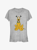 Disney Pluto Traditional Girls T-Shirt