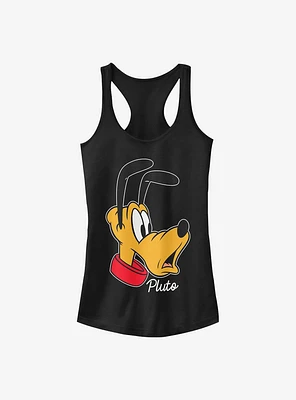 Disney Pluto Big Face Girls Tank