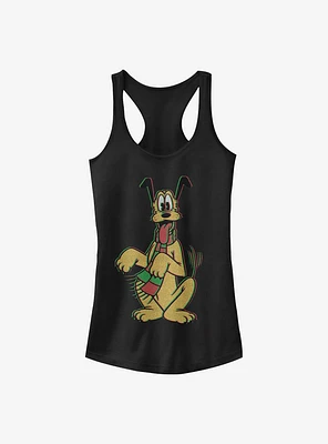 Disney Pluto Holiday Colors Girls Tank