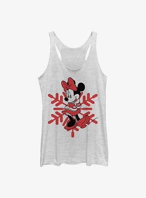 Disney Minnie Mouse Snowflake Girls Tank