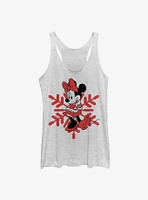 Disney Minnie Mouse Snowflake Girls Tank