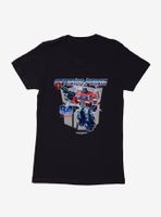 Transformers Optimus Prime The Right To Freedom Womens T-Shirt