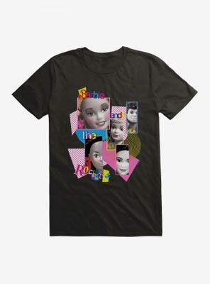Barbie And The Rockers Retro Art T-Shirt