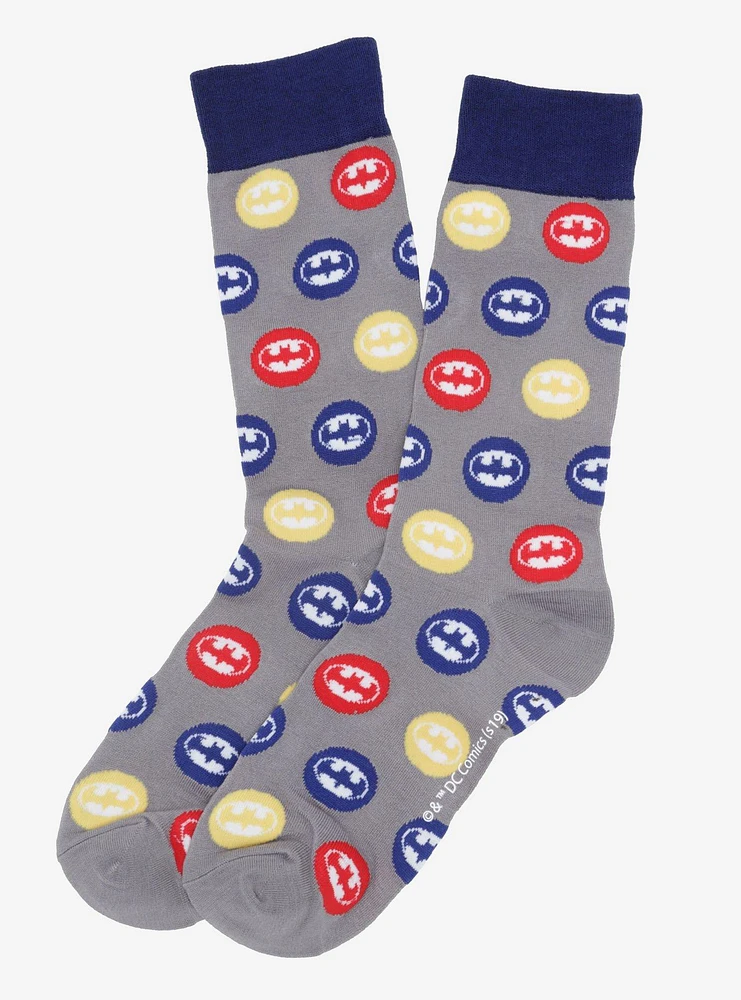 DC Comics Batman Dot Socks