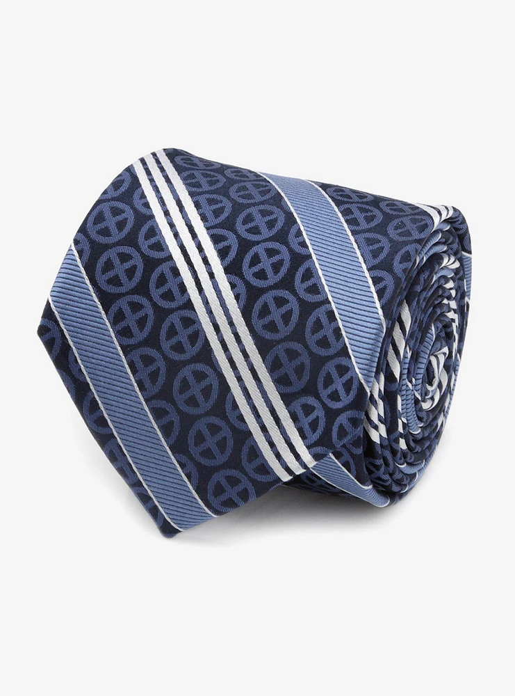 Marvel X-Men Symbol Navy Tie