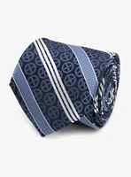 Marvel X-Men Symbol Navy Tie