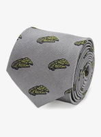 Star Wars Millennium Falcon Gray Tie