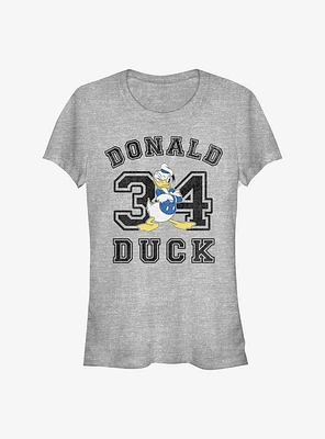 Disney Donald Duck Collegiate Girls T-Shirt