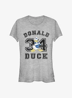 Disney Donald Duck Collegiate Girls T-Shirt