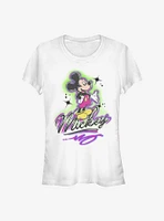 Disney Mickey Mouse Airbrush Girls T-Shirt